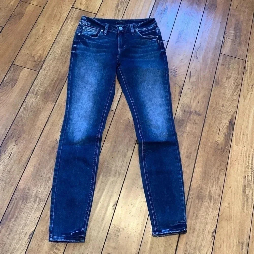 Silver Elyse skinny jeans